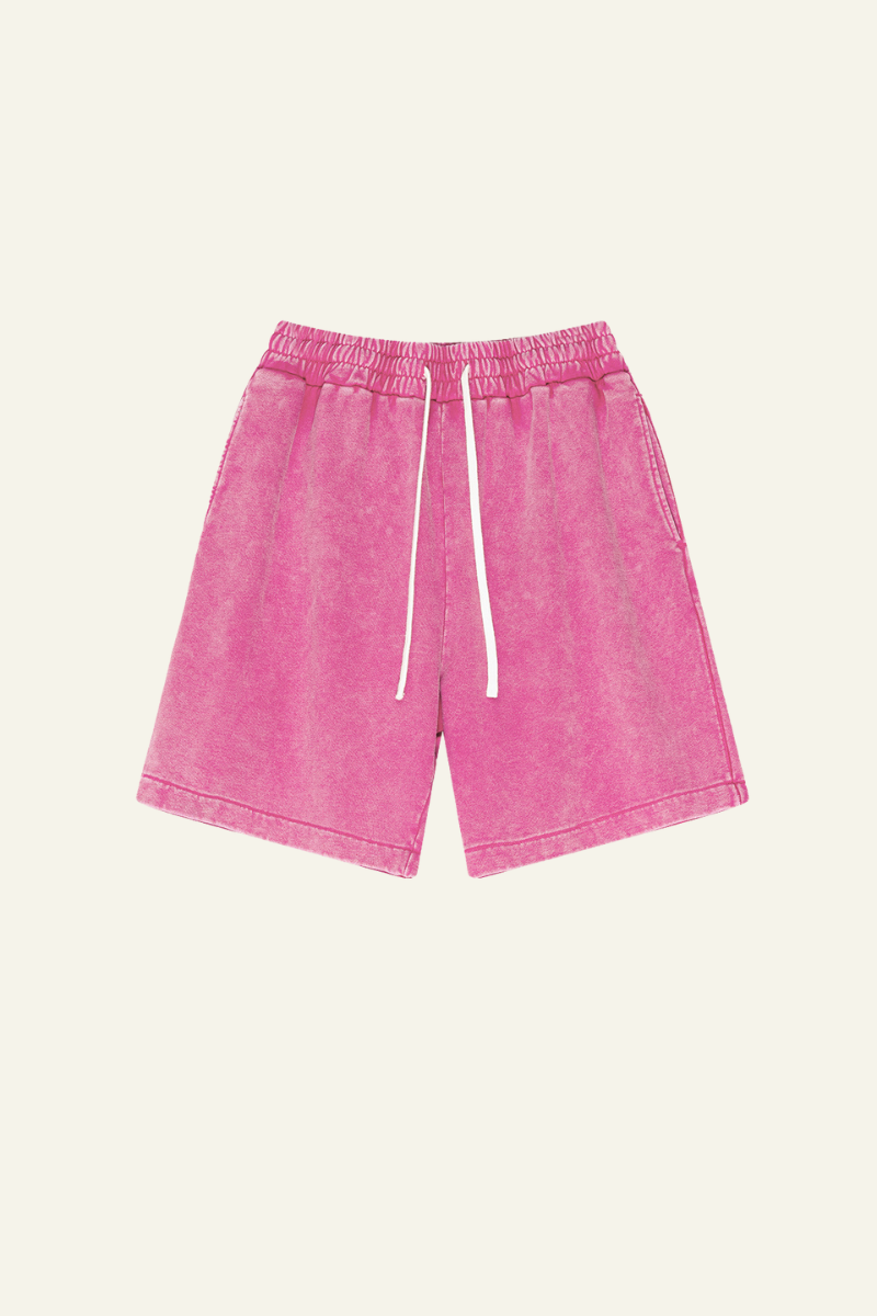 Men's Cottton Washed Athletic Wear Shorts
