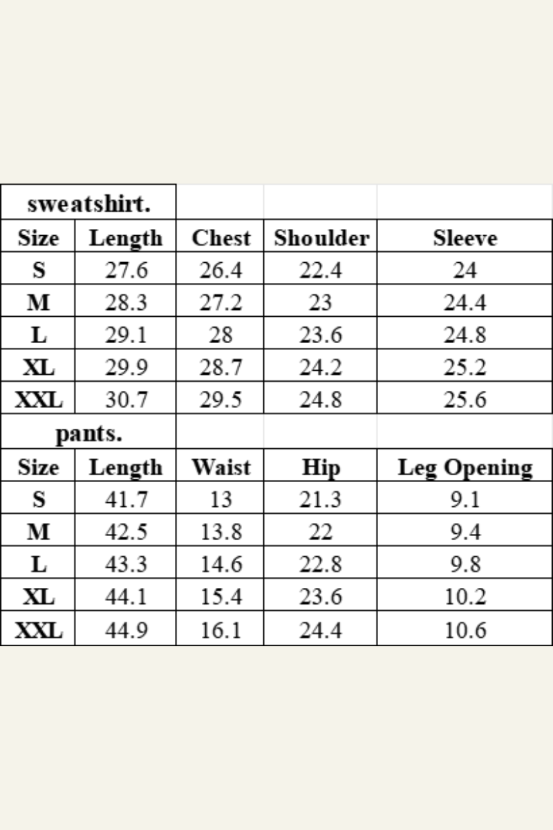 Women's Over Size Set:Hoodie & Cuffed Sweatpants