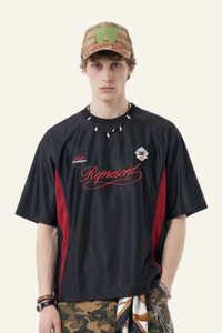 Men's Sportswear Drop Shoulder Color Block T-shirt