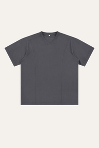 Men's Summer 240g Mesh V-Neck Breathable Tee