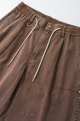 Men's Cooling Washed Breathable Relaxed Fit Cargo Pants