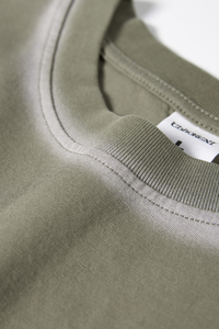Men's Summer 280g Cotton Spray Wash Gradient Tee