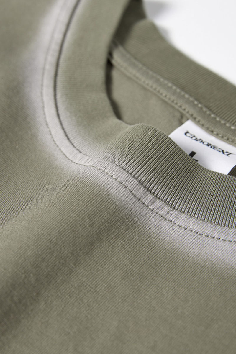 Men's Summer 280g Cotton Spray Wash Gradient Tee
