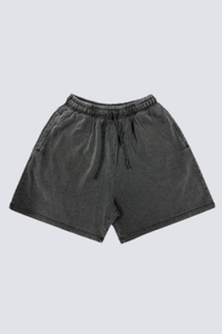 Men's Summer 320g Snow Wash Cotton Loose 5" Shorts