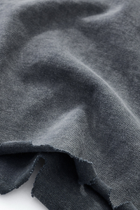 Men's Cotton Frayed Streetwear Washed T-Shirt