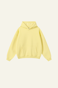 Men's Solid Color Oversize Hoodie