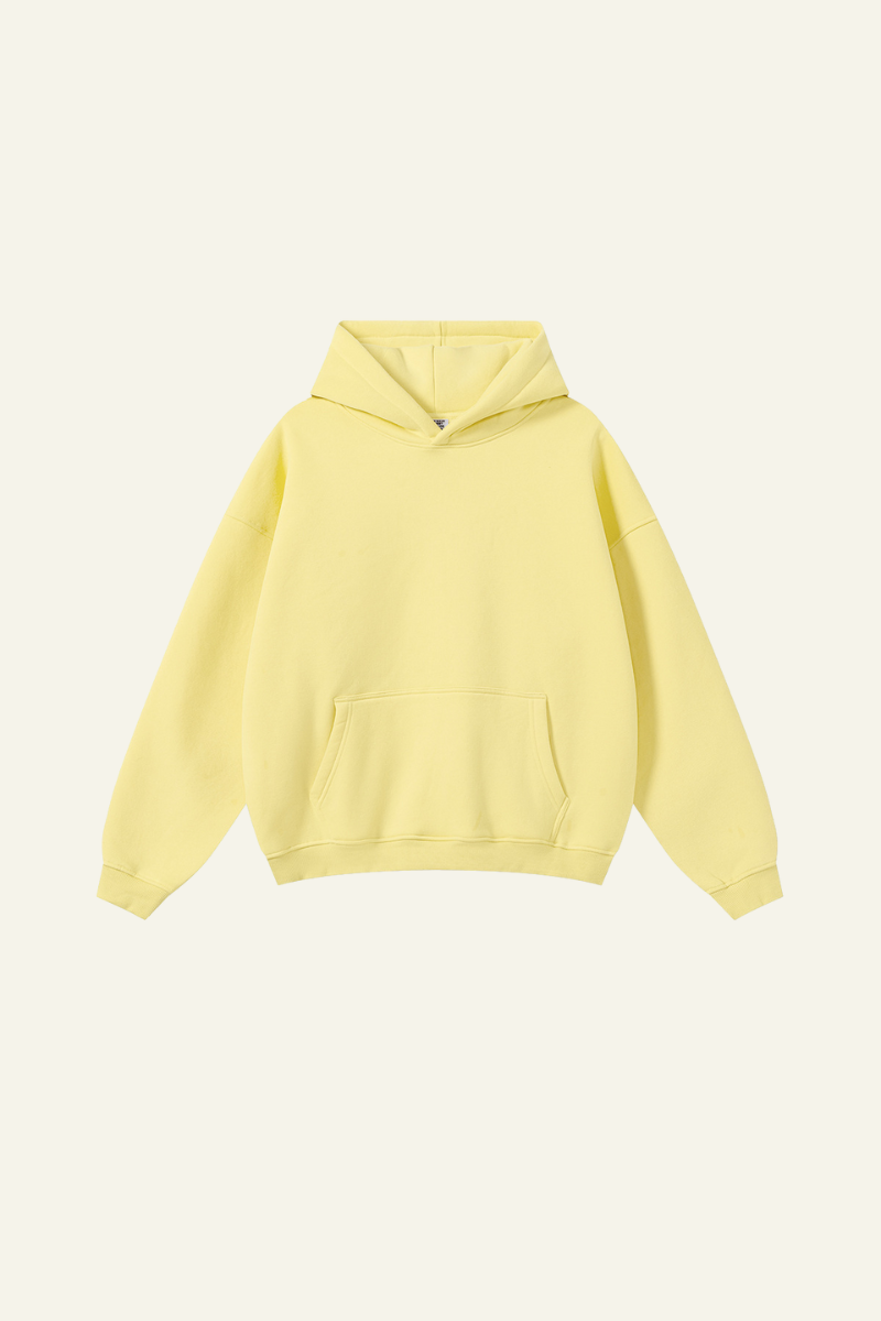 Men's Solid Color Oversize Hoodie