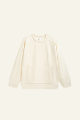 Men's Streetwear Solid Front Pocket Pullover