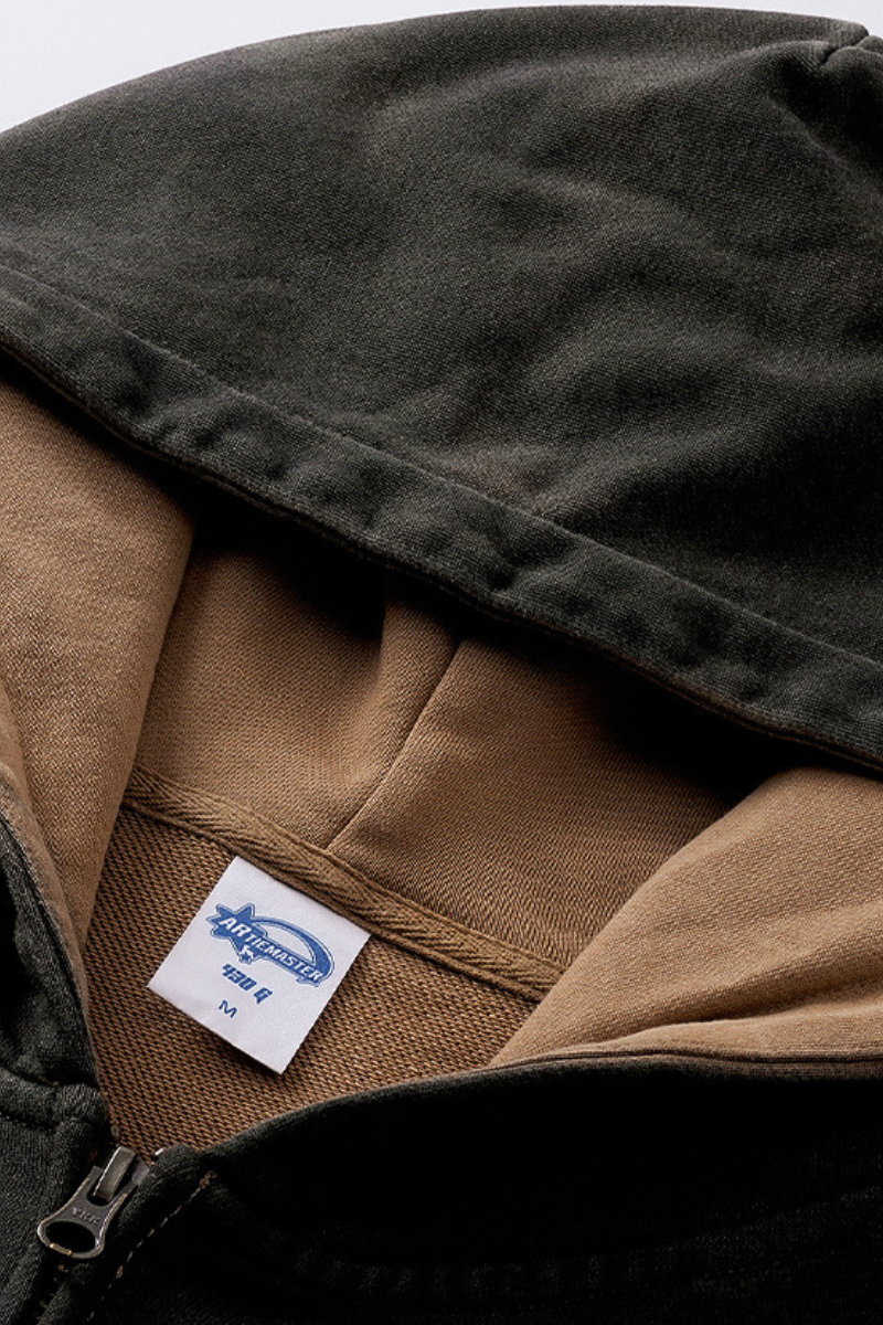 Women's Cotton Set:Hooded Jacket And Sweatpants