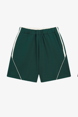 Men's Streetwear Color-Blocked Stripe Shorts