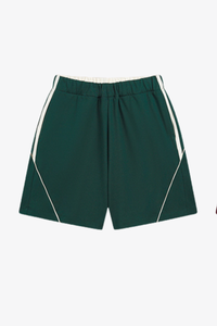 Men's Streetwear Color-Blocked Stripe Shorts