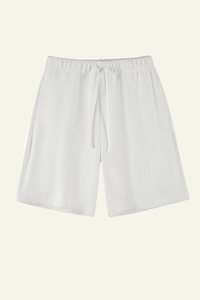 Men's Cotton Heavyweight Drawstring Straight Leg Short