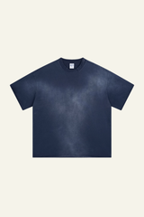 Men's Cotton Streetwear Washed Vintage  T-shirt
