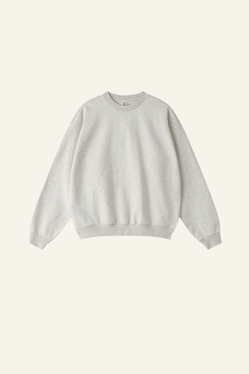 Men's Solid Color Athletic Wear Crewneck Pullover