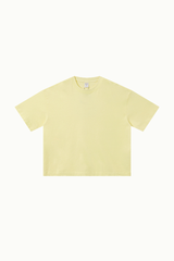 Women's Summer 280g Cotton Washed Oversized Boxy Tee