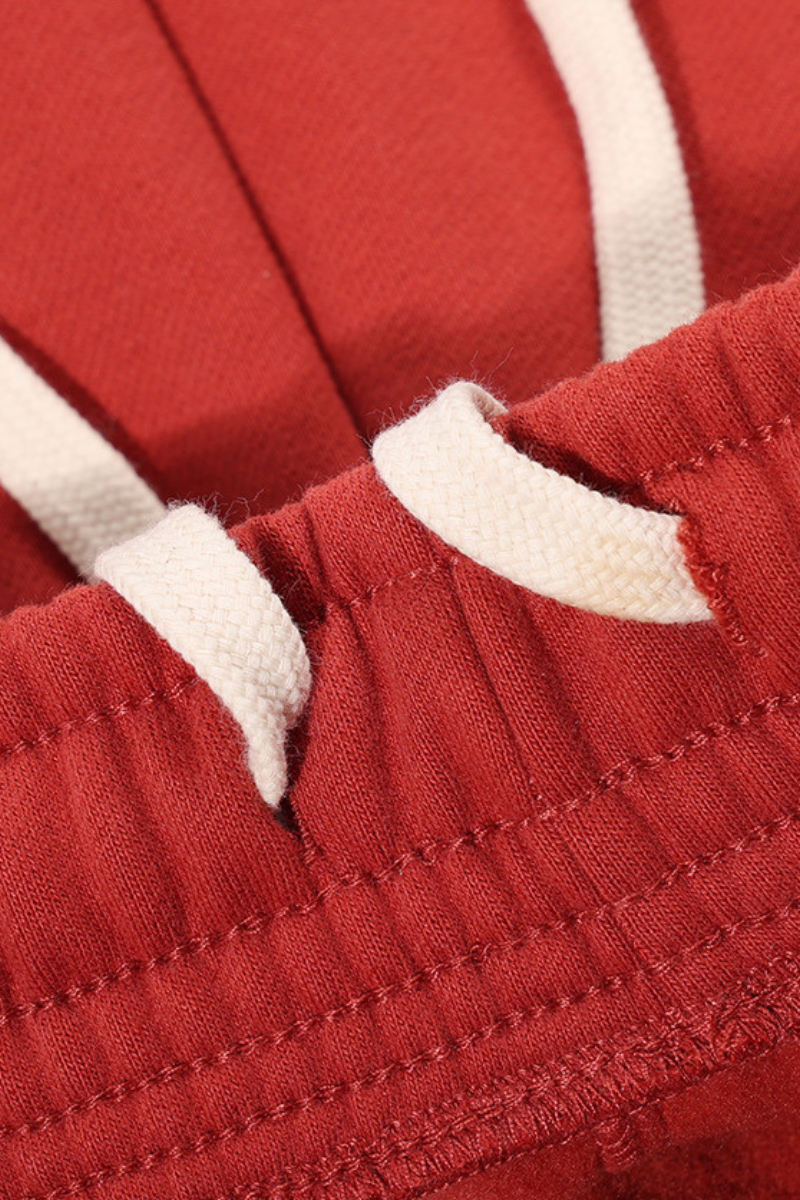 Unisex Fleece-lined Versatile Curved-blade Pants