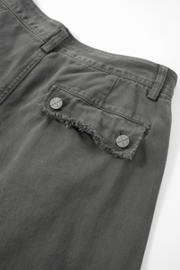 Men's  Cotton Streetwear Distressed-style Vintage Pants