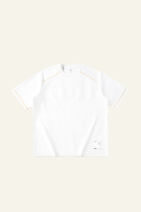 Men's Streetwear Color-Blocked Stripe Sport T-shirt