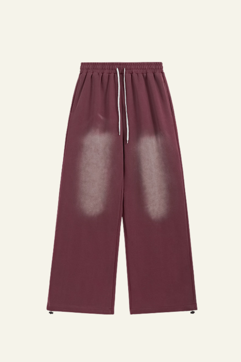 Men's Streetwear Gradient Draped Wide-Leg Pants
