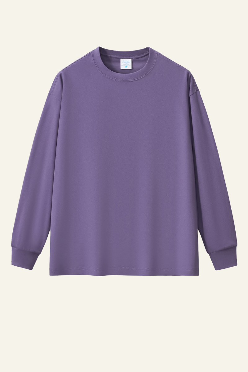 Women's 350 Heavyweight Cotton Long-sleeve T-shirt.