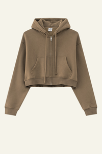 Women's Full Zipper Hooded Jacket