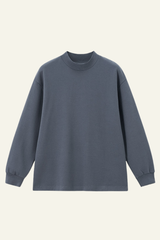 Men's Skin-friendly Double-sided Small High-neck Sweatshirt