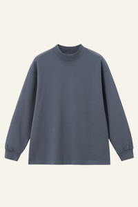 Men's Skin-friendly Double-sided Small High-neck Sweatshirt