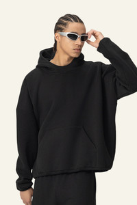 Men's Streetwear Oversize Front Pocket Hoodie