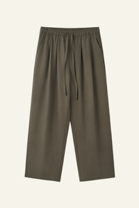 Men's Streetwear Loose-fitting Solid Straight Leg Pants