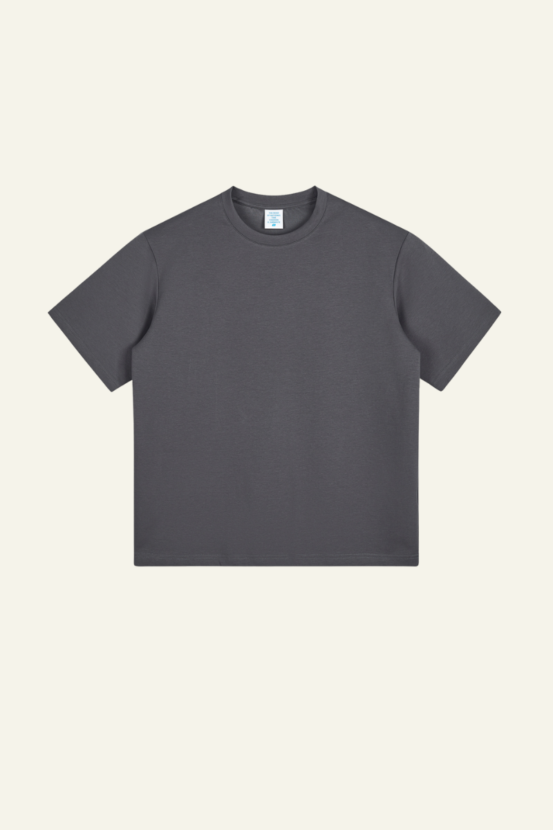 Men’s Streetwear Relaxed  Solid T-shirt