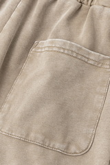 Men's Cotton Streetwear Washed Relaxed Short