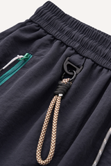 Men's Spring Summer Waterproof Zip D-Ring 5" Shorts