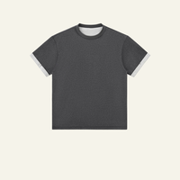 Men's Color-blocked Base Layer Short-sleeved T-shirt