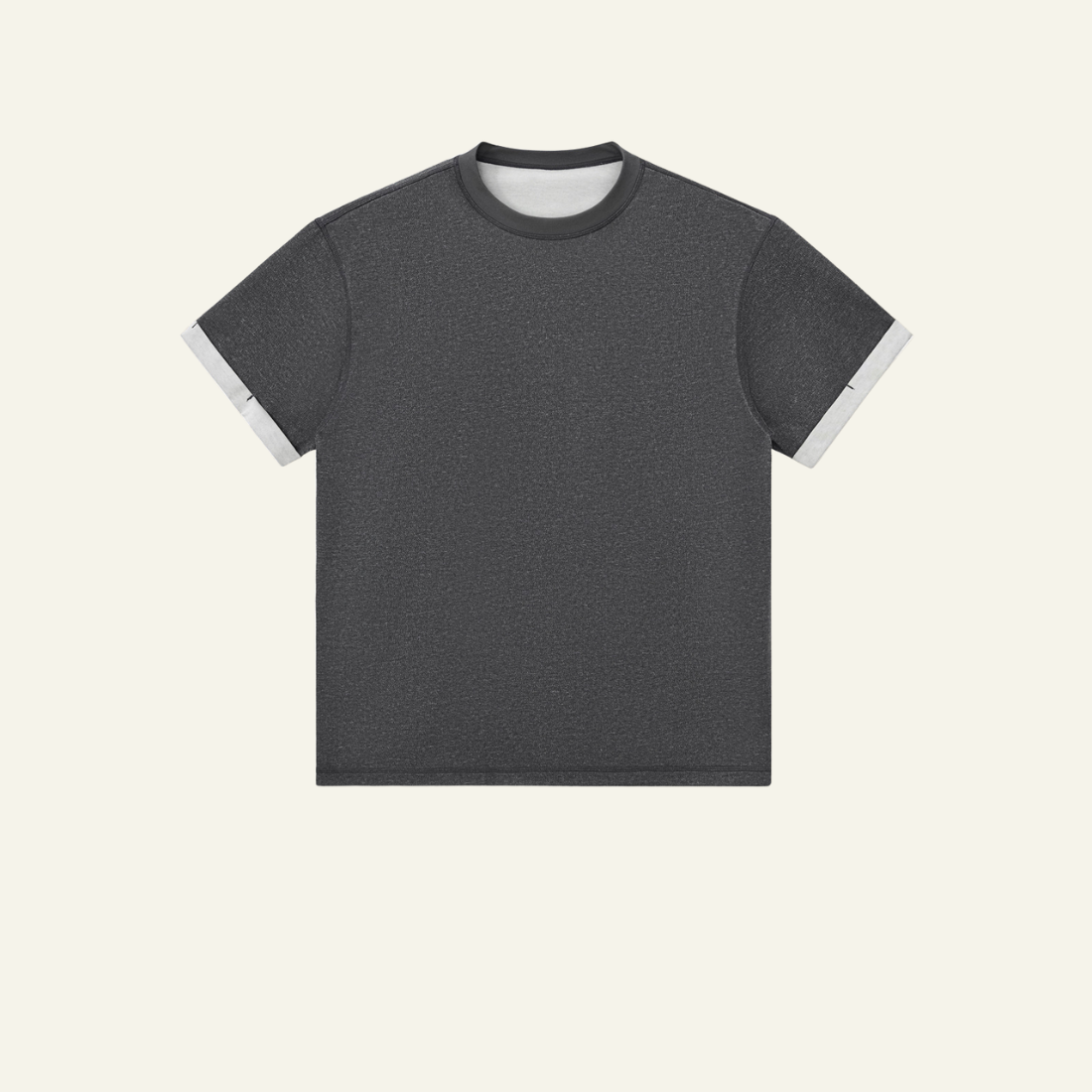 Men's Color-blocked Base Layer Short-sleeved T-shirt