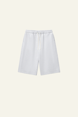Men's Streetwear Drawstring  Seven-inch Wide Leg Pants.