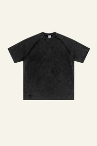 Men's Washed Wax-Dyed Cotton T-shirt.