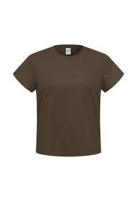 Women's Cotton Athletic Solid Minimalist T-shirt