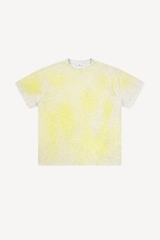 Men's Summer 160g Cotton Hand Painted Fade Loose Crew Tee