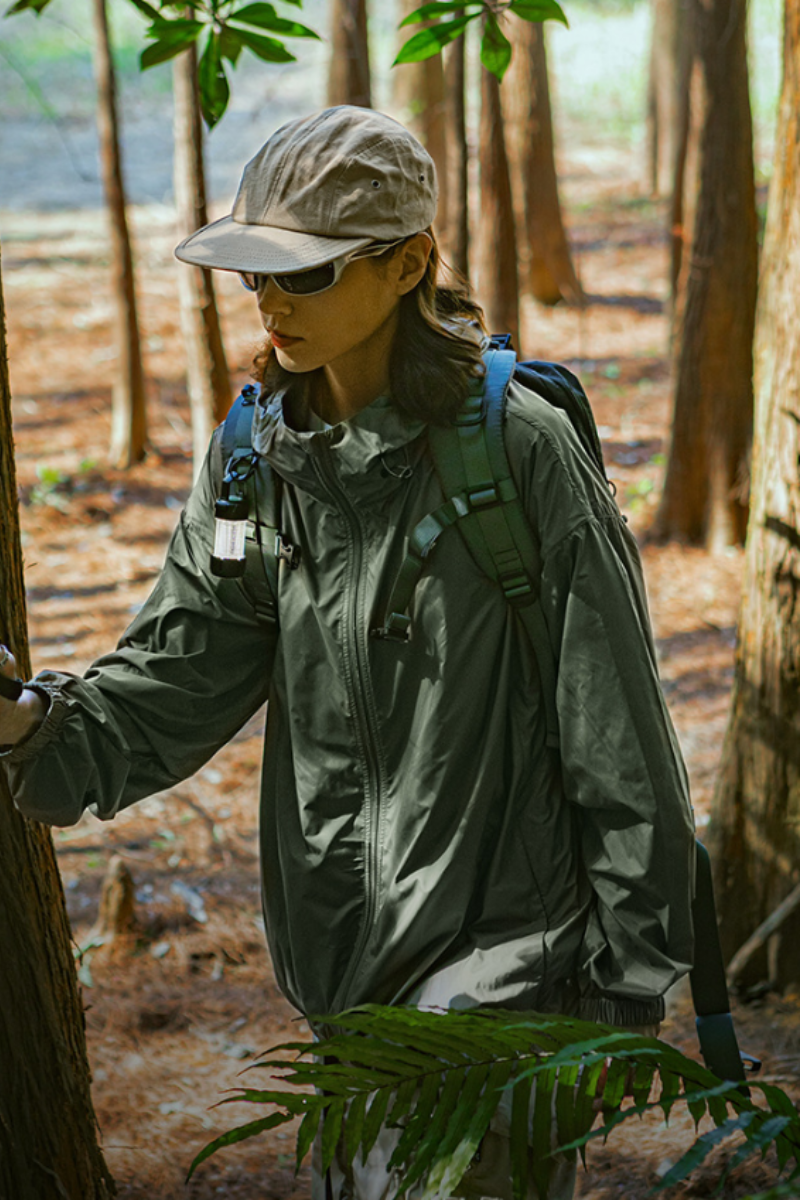 Unisex Spring Summer Teflon Lightweight Sun Jacket