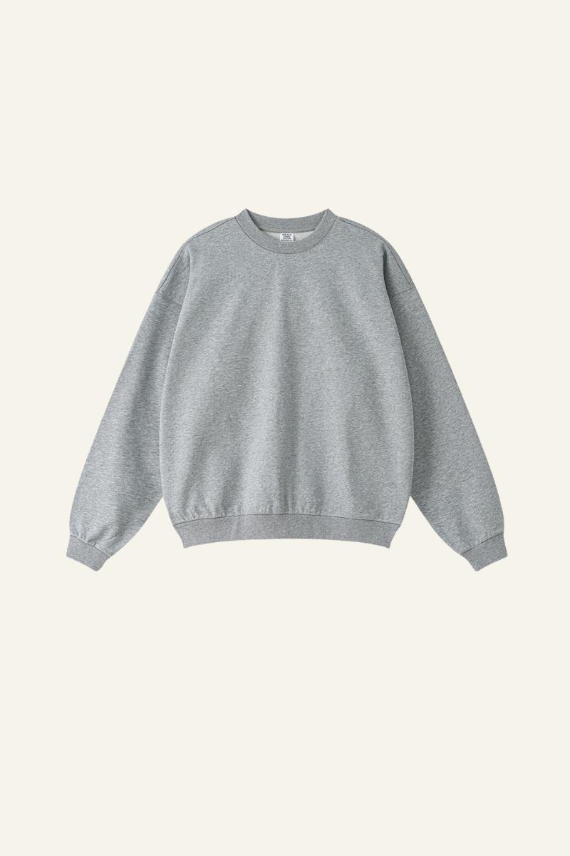 Men's Solid Color Athletic Wear Crewneck Pullover
