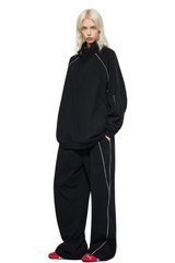 Women's Fall 365g Reflective Stripe Straight Sweatsuit