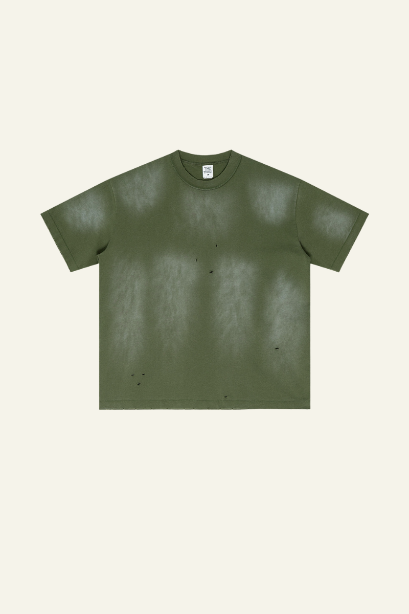 Women's Streetwear Vintage Gradient Cotton T-shirt