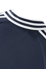 Women's  Streetwear Cotton Striped Color-Block Sweatshirts