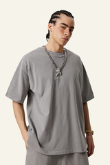 Men's Cotton Streetwear Washed T-Shirt