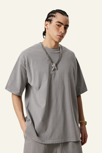 Men's Cotton Streetwear Washed T-Shirt