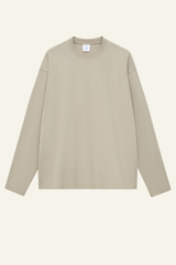 Women's Cotton Relaxed Long-Sleeved T-shirt