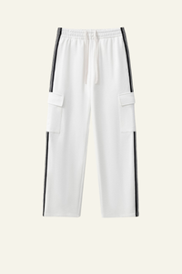 Men's Streetwear Color Blocked Side-Striped  Pants