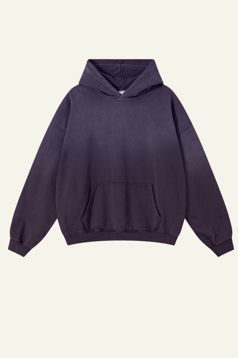 Men's 480 Heavyweight Vintage Gradient Color Cotton Hoodie