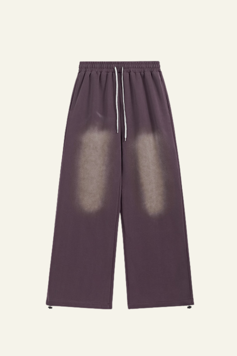 Men's Streetwear Gradient Draped Wide-Leg Pants