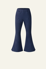 Women's Slimming Pleated waist Flared Pants